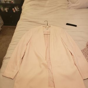 Light pink boyfriend style blazer